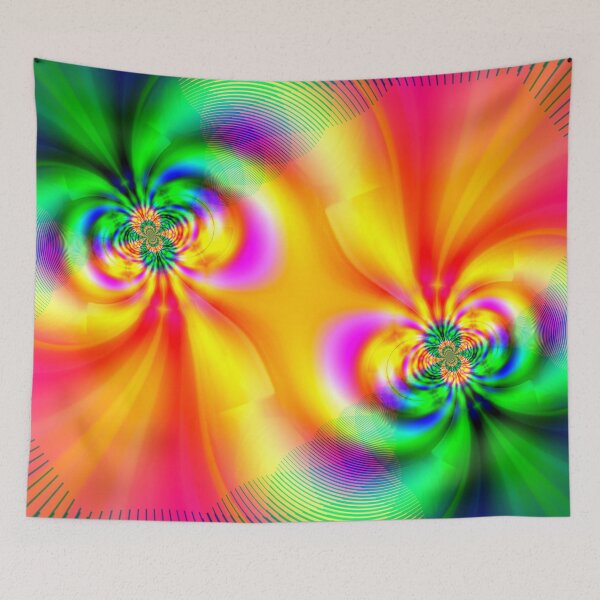 Item preview, DIVERTIDO REMOLINO ABSTRACTO OJOS DE PEZ FLORES designed and sold by Ralek.