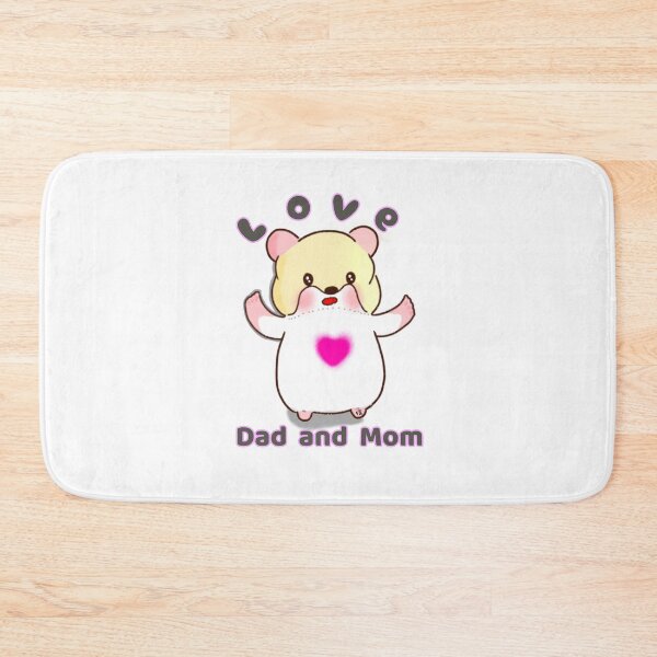 Item preview, Hamster | Hamster Lovers | Hamster cute - Hamster Lover Love Dad and Mom designed and sold by FennyWijayaMomo.