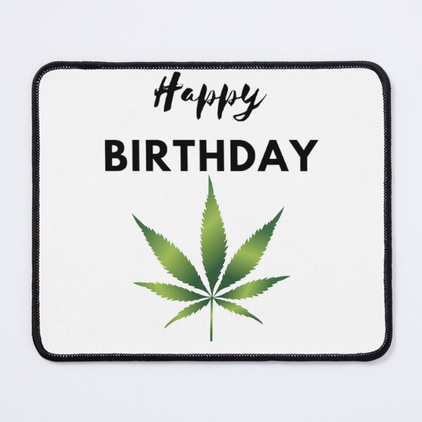 Item preview, Cannabis - Happy Birthday designed and sold by BestDesignbySof.