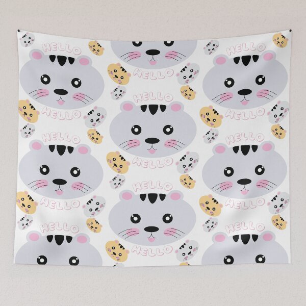 Item preview, kitten Gray designed and sold by WSShopArt21.