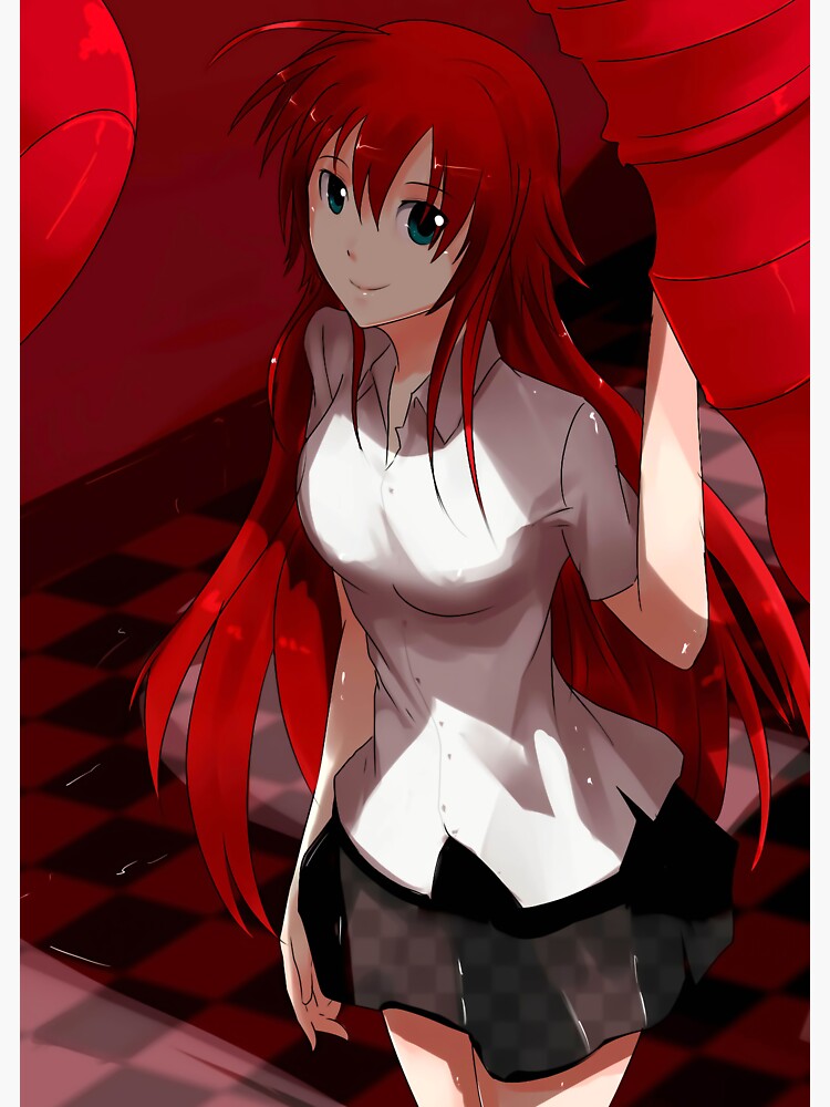 Rias Gremory High School DxD Glossy Sticker Anime Waterproof!