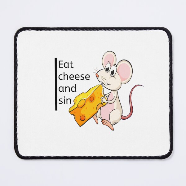 Item preview, Eat cheese and sin designed and sold by Desgin0001.