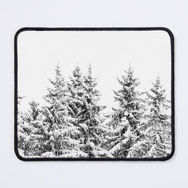 Item preview, Pine trees covered in snow in Les Vosges, France designed and sold by CarolinaReina.