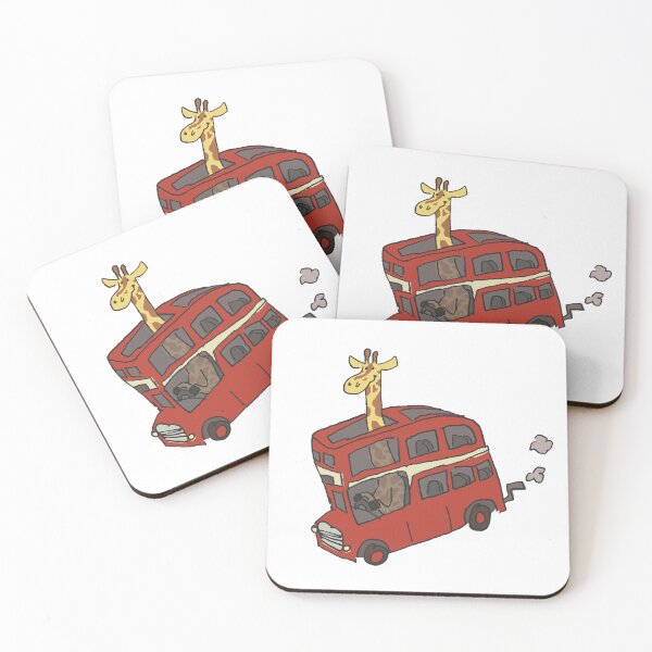 Item preview, Double Decker Bus Giraffe  designed and sold by sprout00.