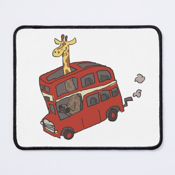 Item preview, Double Decker Bus Giraffe  designed and sold by sprout00.