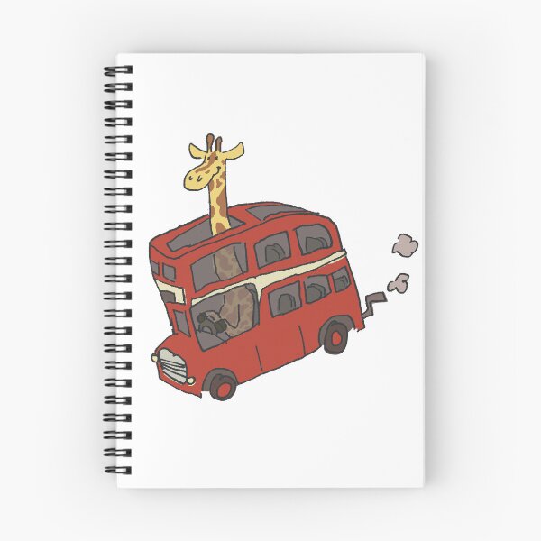 Item preview, Double Decker Bus Giraffe  designed and sold by sprout00.