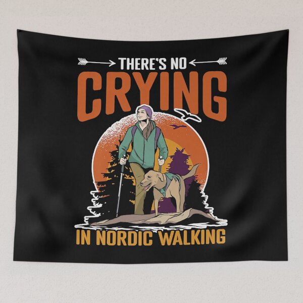Artikelvorschau, Lustiges Nordic Walking Wandern Cardio Nordic Walker entworfen und verkauft von MonkLoki1993.
