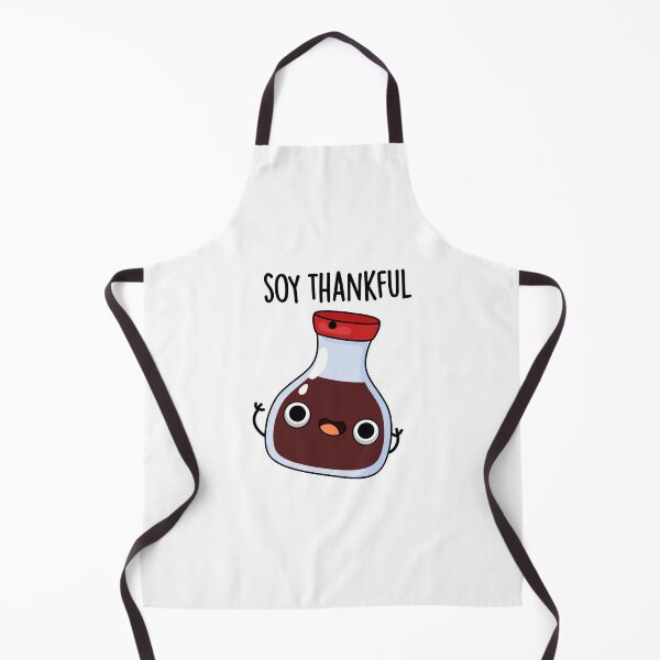 Item preview, Soy Thankful Funny Soy Sauce Puns designed and sold by punnybone.