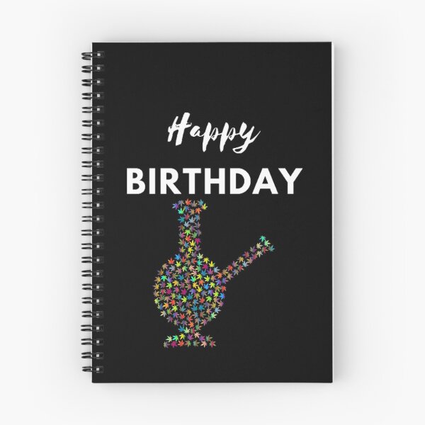 Aperçu de l'œuvre Cannabis - Joyeux anniversaire créée et vendue par BestDesignbySof.