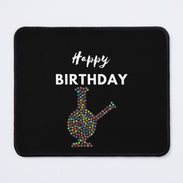 Item preview, Cannabis - Happy Birthday designed and sold by BestDesignbySof.