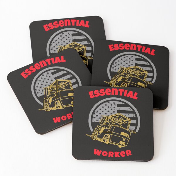 Item preview, Forklift Operator Essential Worker GR designed and sold by TeamsterLife.
