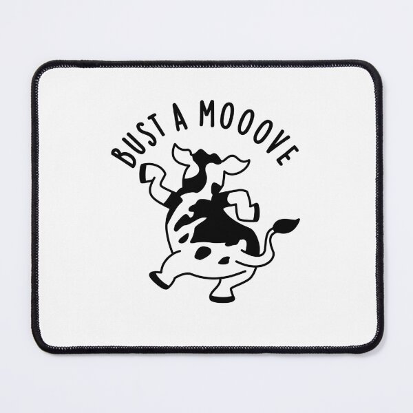 Item preview, Bust A Mooove Funny Cow Puns designed and sold by punnybone.