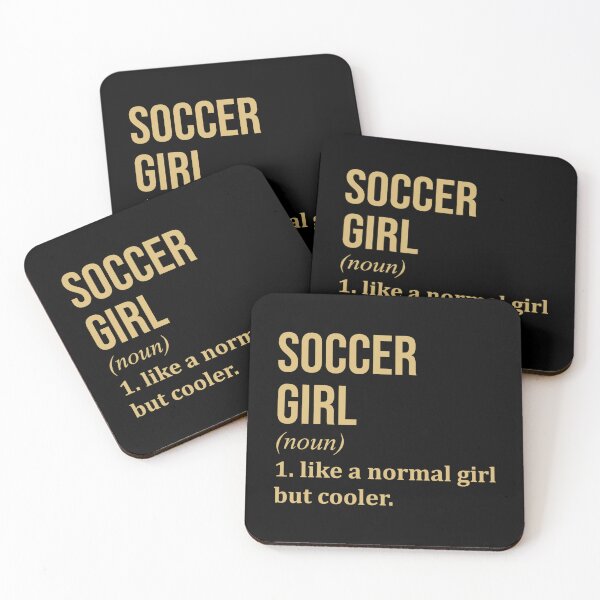 Item preview, Soccer Girl Funny Quote Sticker designed and sold by monica45je.