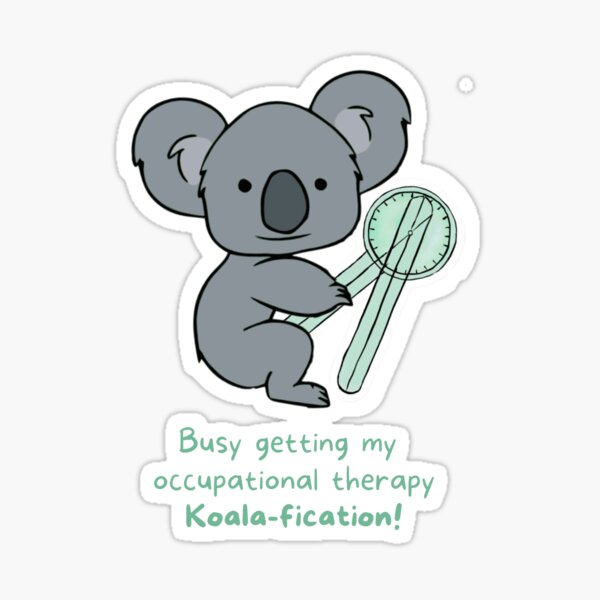 Item preview, Occupational Therapy Koala-fication! designed and sold by wattle-ot.