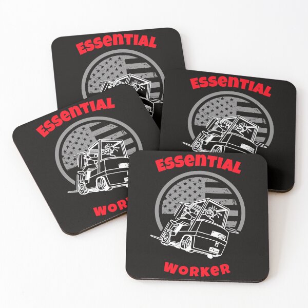 Item preview, Forklift Operator Essential Worker WR designed and sold by TeamsterLife.