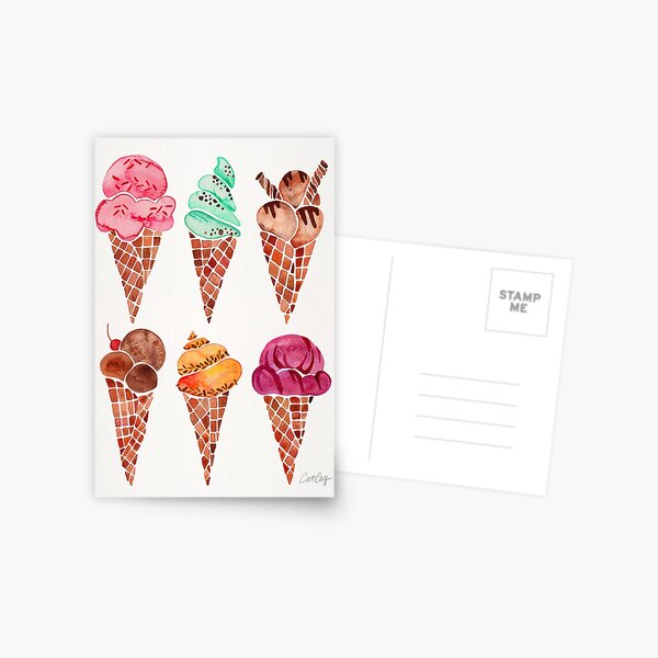 Item preview, Ice Cream Cones – Rainbow Palette designed and sold by Cat Coquillette.