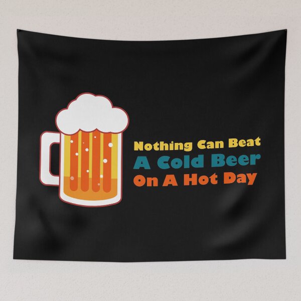 Item preview, Nothing can beat a cold beer on a hot day designed and sold by faishalwira.