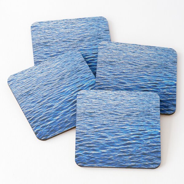Item preview, Waving Water Surface - Simple Blue River  designed and sold by CarolinaReina.