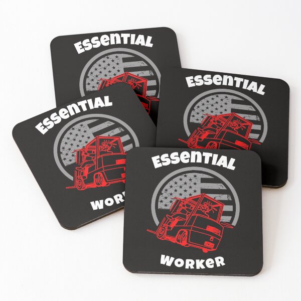 Item preview, Forklift Operator Essential Worker RW designed and sold by TeamsterLife.
