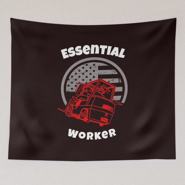 Item preview, Forklift Operator Essential Worker RW designed and sold by TeamsterLife.