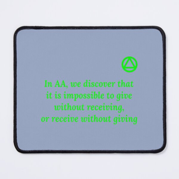 Item preview, Aa Saying & Slogan Aa Alcoholics Anonymous Clean Sober designed and sold by Tesijbesn.