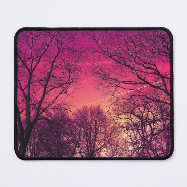 Item preview, Lonely Forest Sunset - Watercolor Painting 2 designed and sold by Unaiza Khalid.