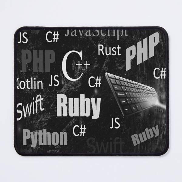 Item preview, Programming languages black and white designed and sold by ivanoel.