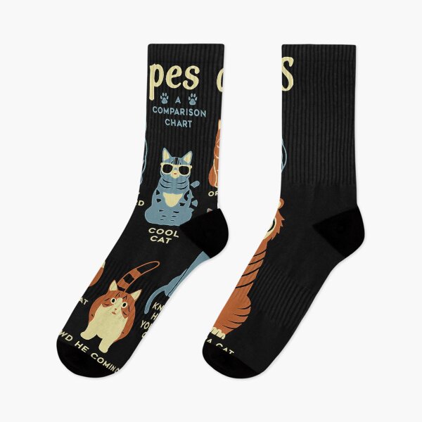 Item preview, Types Of Cat Funny Comparison Cat Orange Cat Blue Cat Lovers designed and sold by TristanPierre.