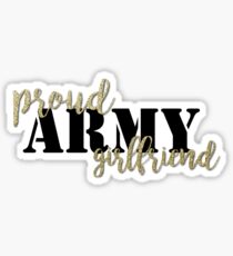 Proud Army Girlfriend Sticker