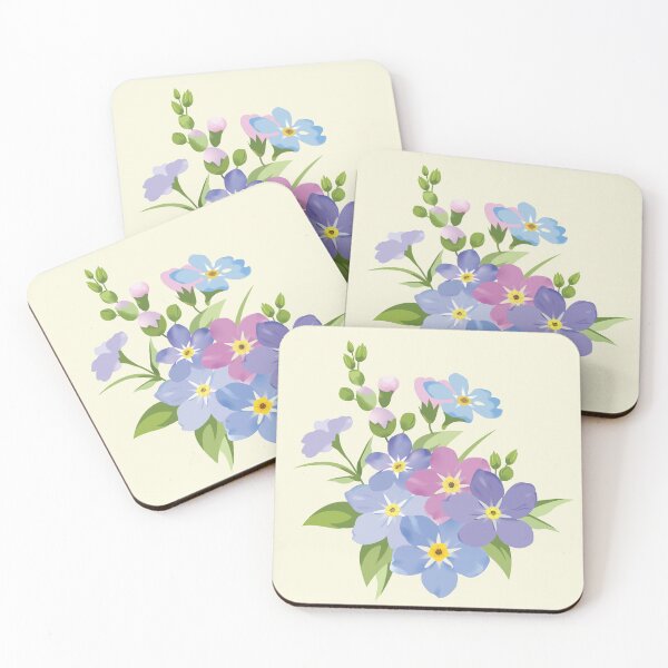 Item preview, Forget-me-nots Flowerets designed and sold by danikaVT.