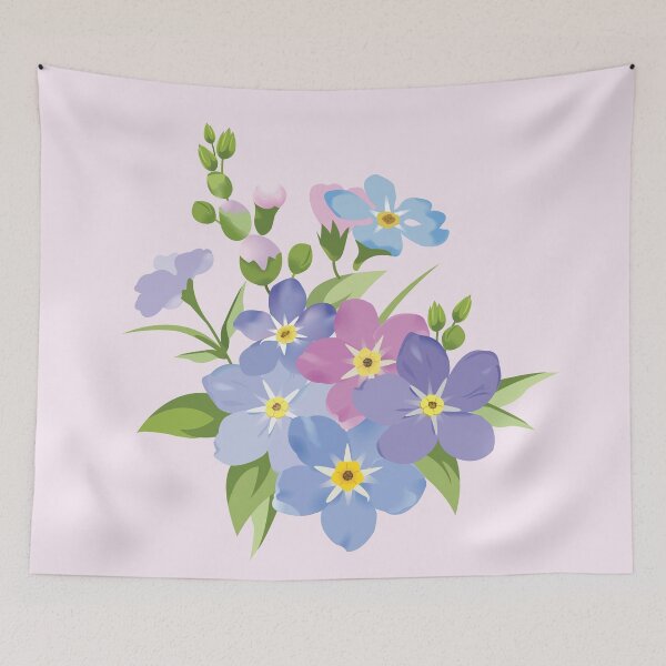 Item preview, Forget-me-nots Flowerets designed and sold by danikaVT.