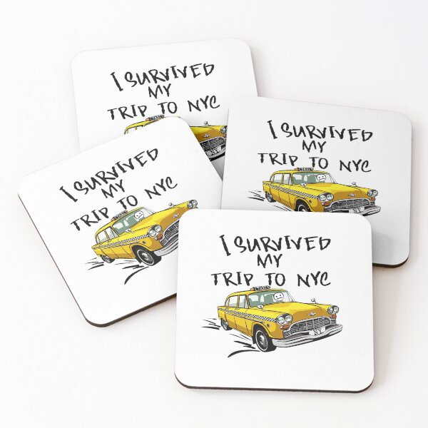 Item preview, I Survived My Trip To NYC, New York City Spider Tom Yellow Taxi Meme Gift Funny, Vintage Style Gamer Cult Movie Music designed and sold by MichaelIdol.
