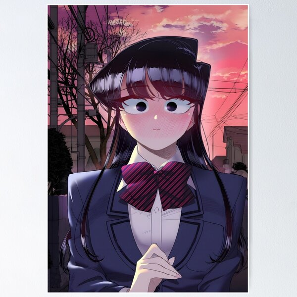 HOT Anime Manga Komi-san wa, Comyushou desu Komi Shoko Osana Najimi HD Wall  Scroll Mural