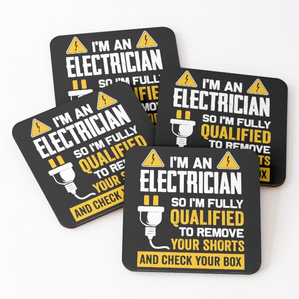 Item preview, I'm An Electrician I'm Fully Qualified Funny Electrician designed and sold by ScottSlade.