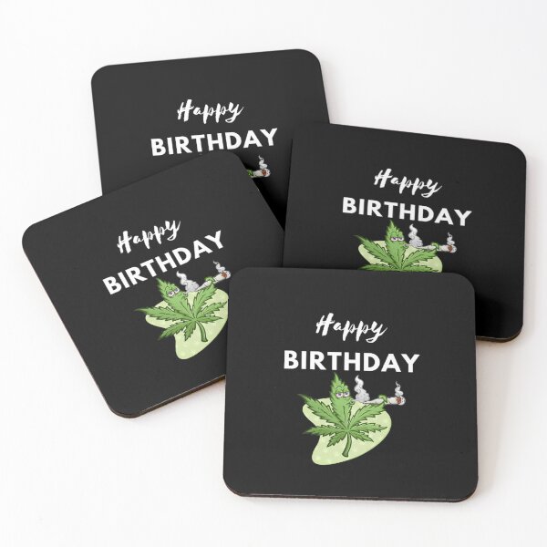 Item preview, Cannabis - Happy Birthday designed and sold by BestDesignbySof.