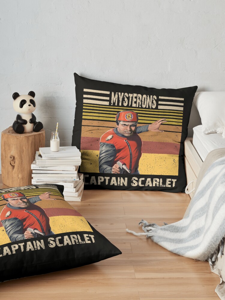 Alternate view of Rare Captain Scarlet Mysterons Floor Pillow