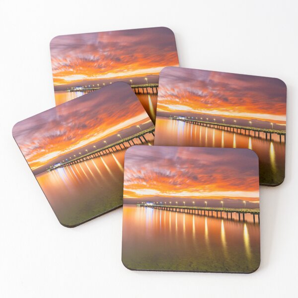 Artikelvorschau, Shorncliffe-Pier-Sonnenaufgang entworfen und verkauft von Adrian Alford Photography.
