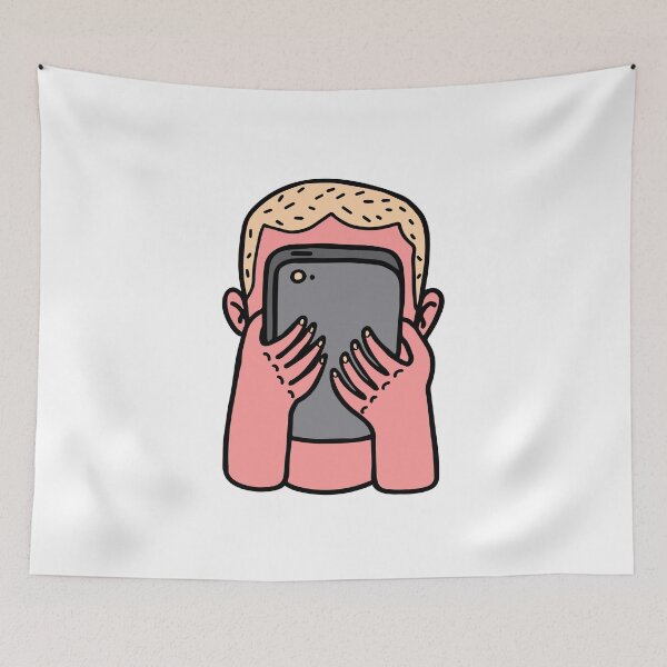 Item preview, Mobile Phone Addiction designed and sold by RedTomasB.