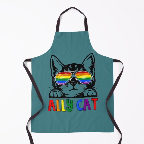 Item preview, Ally Cat Lgbt Gay Rainbow Pride Flag Boys Men Girls Women designed and sold by ChungToi.