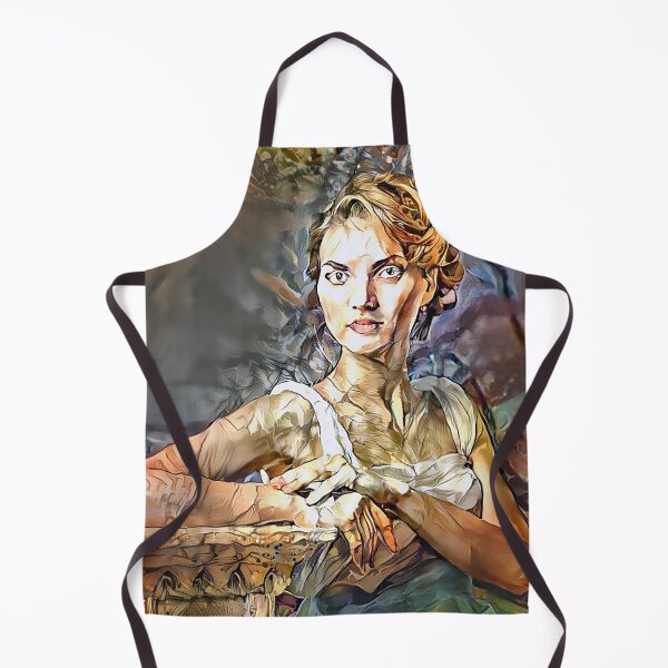 Item preview, Serious young woman posing - Modern artistic illustration design designed and sold by Habatour Creations Exclusive Digital Art Products.