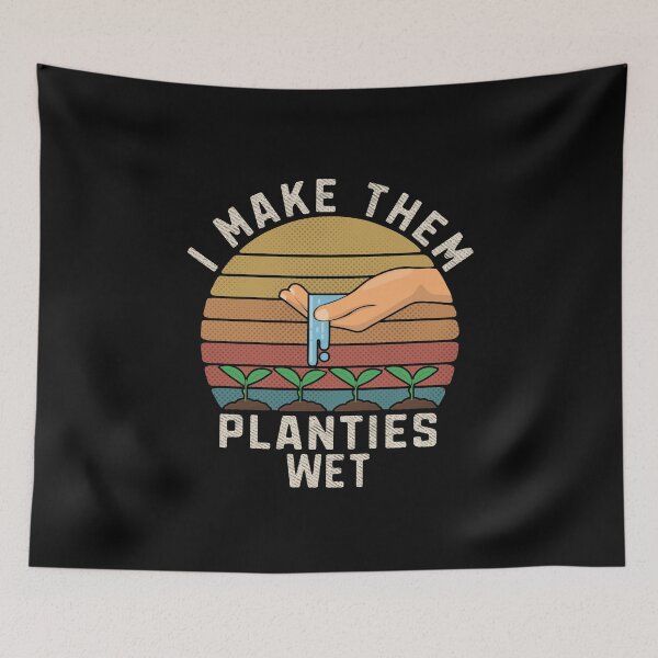 Item preview, I Make Them Planties Wet Vintage Plants Planting Lover gift  designed and sold by alenaz.