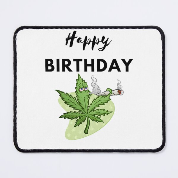 Item preview, Cannabis - Happy Birthday designed and sold by BestDesignbySof.