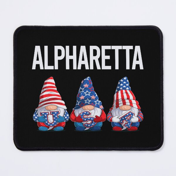 Item preview, Happy USA Gnomes Alpharetta designed and sold by xaviajames9.