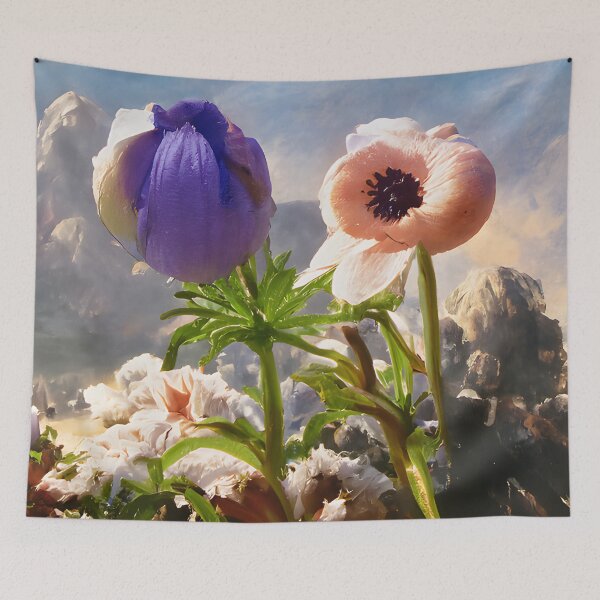 Item preview, Anemone flower designed and sold by fizzribbit.