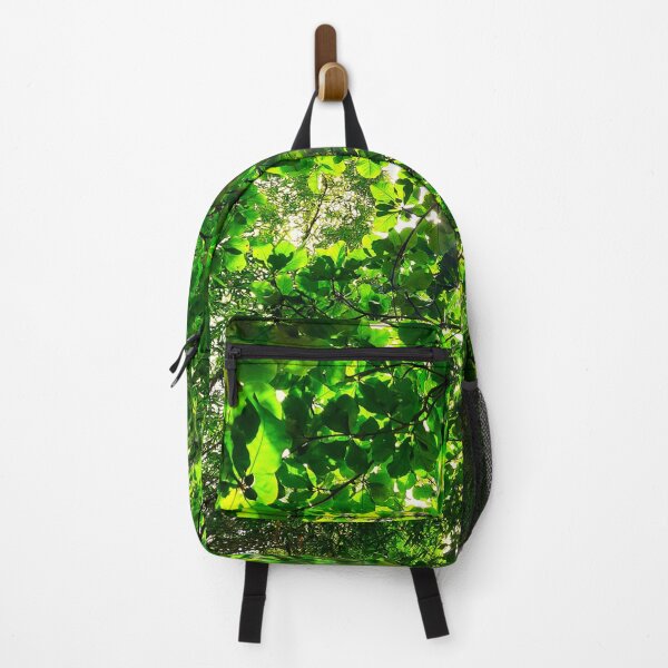 Item preview, small green leaves and trees forest photography, tree branches full of leaves, sunshine designed and sold by riidesignss.