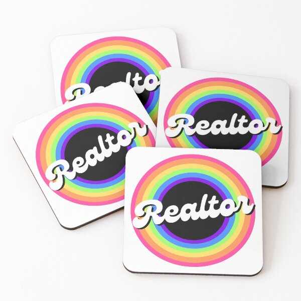 Item preview, Rainbow Realtor designed and sold by Big Reputation Media.