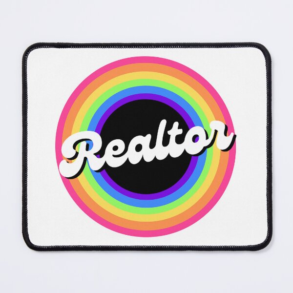Item preview, Rainbow Realtor designed and sold by Big Reputation Media.