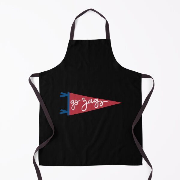 Item preview, Red Go Zags Pennant Sticker designed and sold by verarheaf9.