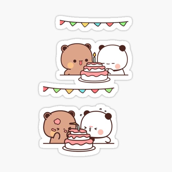 Item preview, Bear and Panda Bubu Dudu Balloon designed and sold by dragonwage56.
