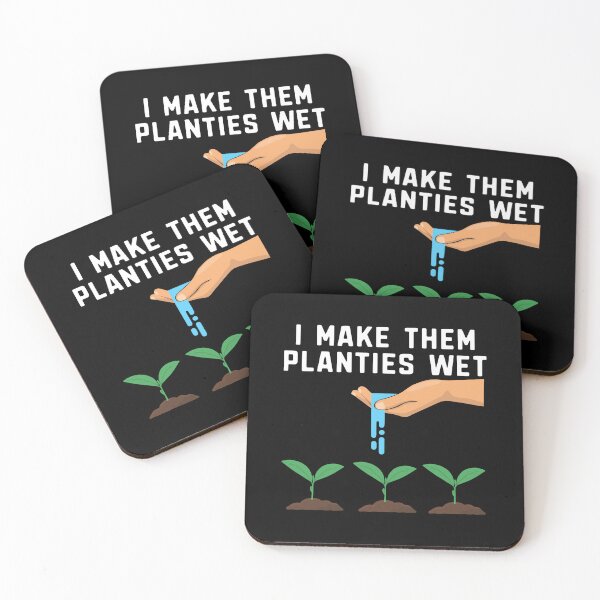 Item preview, Copy of I Make Them Planties Wet Vintage Plants Planting Lover gift  designed and sold by alenaz.